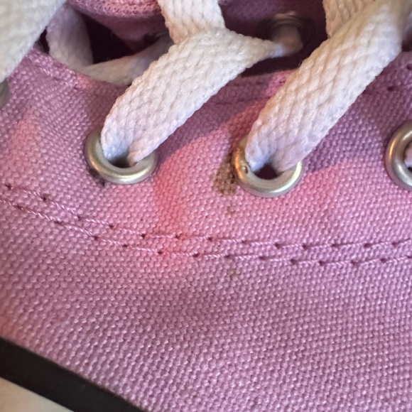 Pink/purple platform converse size 4y 6w - Picture 6 of 6